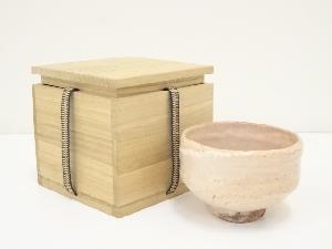 萩焼　森島一伸造　茶碗（保護箱）